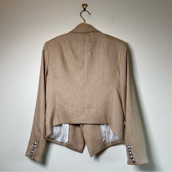 Veronica Beard Hosanna Linen Dickey Jacket - Picture 7 of 9